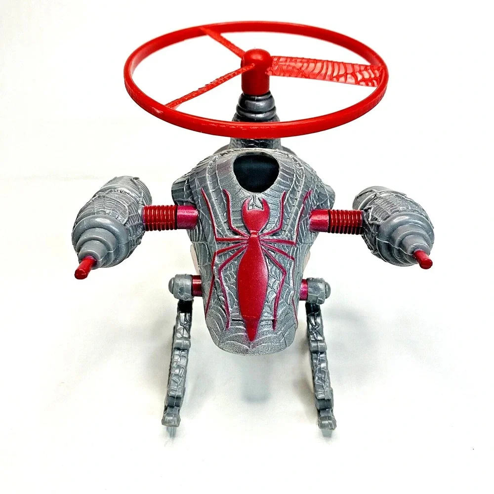 1997 Spider-Man Commando Armor‎ Jetpack Suit with Flying Disc Pull String Rare